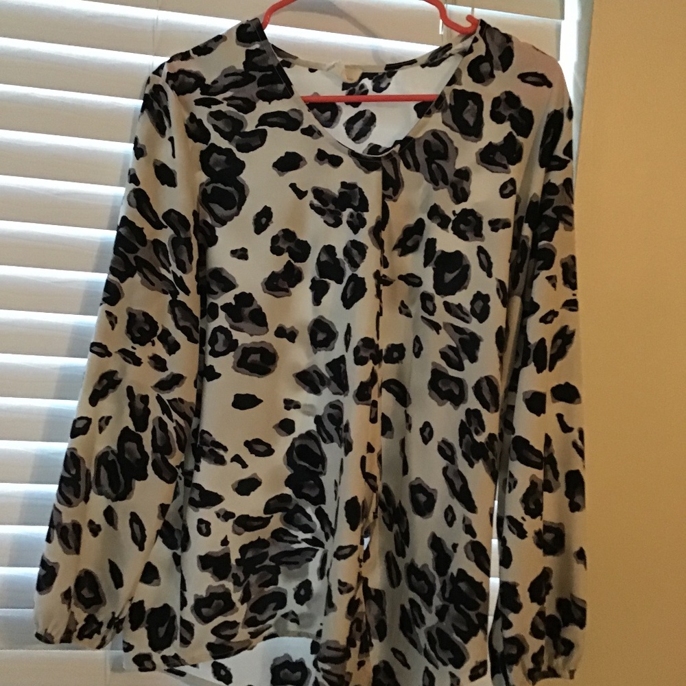 Leopard Blouse
